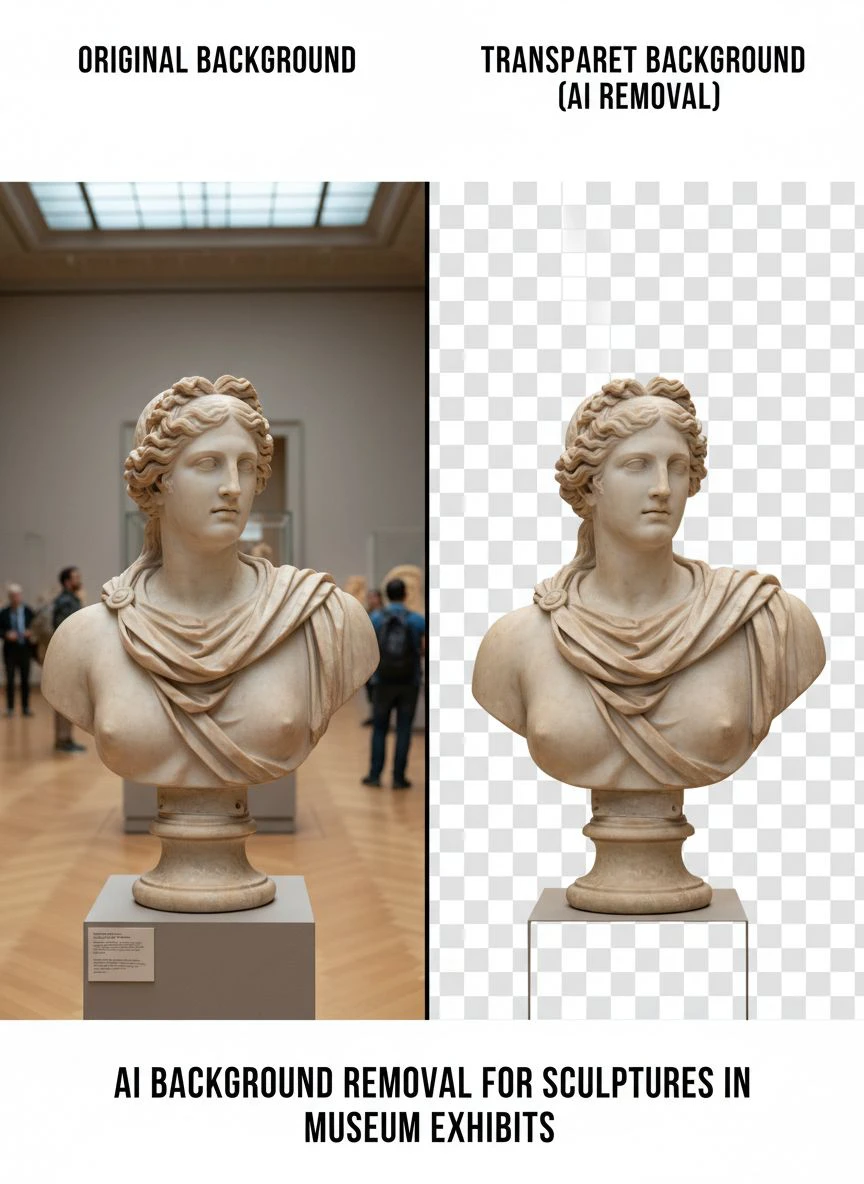 ai background removal for sculptures in museum exhibits - Professional Guide